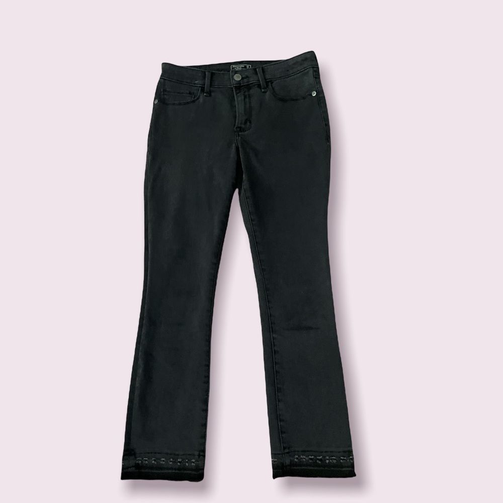 Abercrombie & Fitch mid rise super skinny ankle jeans size 25